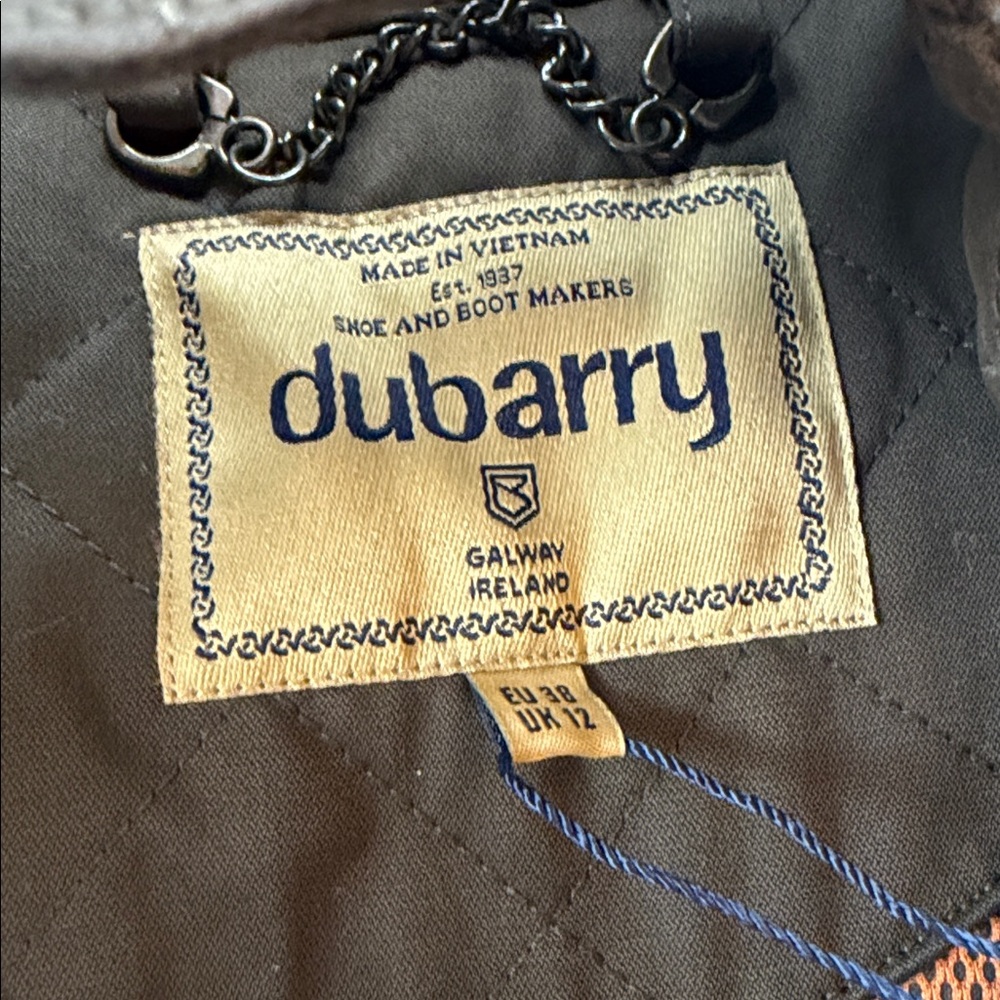 Dubarry of Ireland Olive Green Military Jacket - Picture 4 of 13